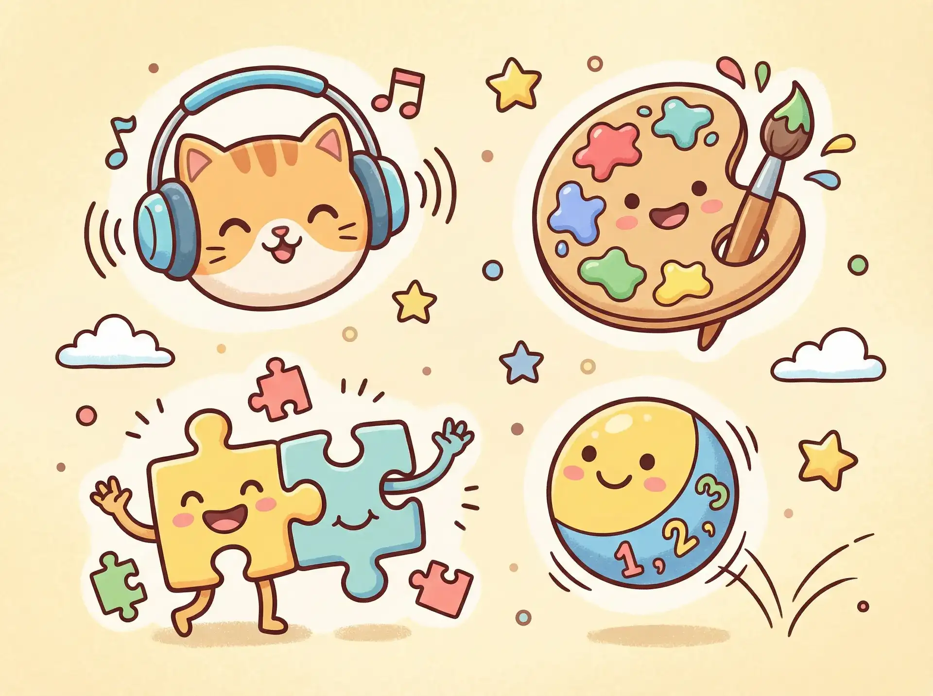 小朋友的手工作品 - 黑木亚莉沙 益智创作